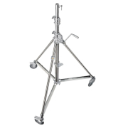 Manfrotto Avenger B6040X - statyw oświetleniowy Wind Up na kółkach (182-386cm, udźwig 80kg)