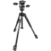 Manfrotto MK190X3-3W1 - zestaw, statyw Alu (21-173cm, udźwig 10kg) + głowica MH804-3