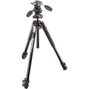 Manfrotto MK190XPRO3-3W - zestaw, statyw Alu (9-173cm, udźwig 12kg) + głowica MHXPRO-3W