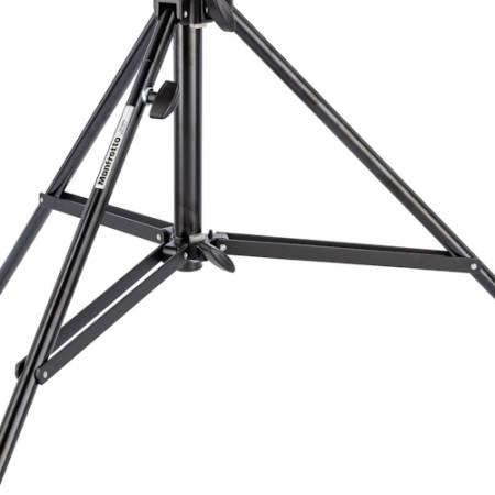 Manfrotto 007BSU - statyw oświetleniowy (124-325cm, udźwig 20kg, 3-sekcyjny) - zbliżenie