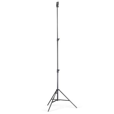 Manfrotto 007BU - statyw oświetleniowy (124-315cm, udźwig 12kg, 3-sekcyjny) - maksymalnie rozłożony