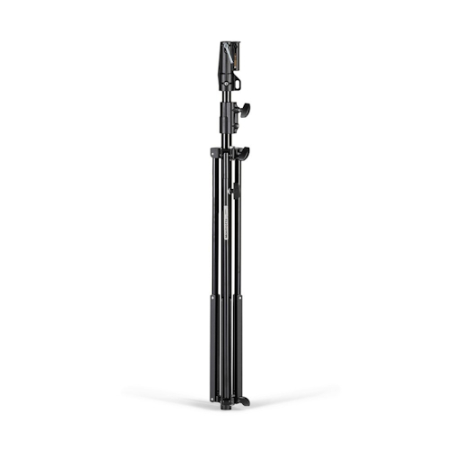Manfrotto 008BSU - statyw oświetleniowy (132-216cm, udźwig 30kg, czarny) - złożony