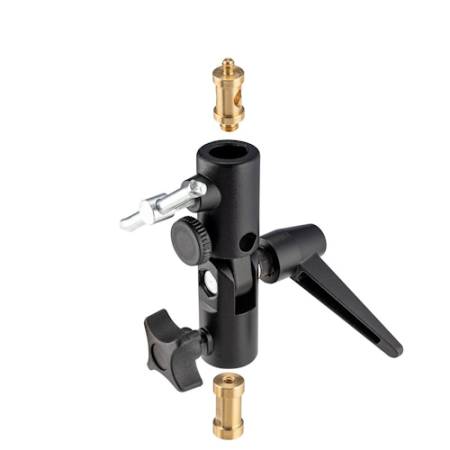 Manfrotto 026 - adapter na statyw, mocowanie do lamp i parasolek