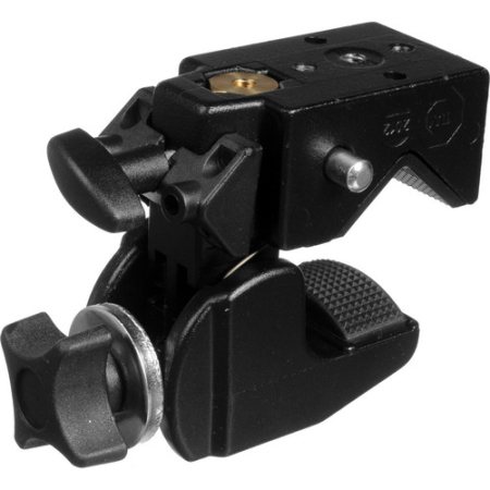 Manfrotto 035BN - uchwyt / klamra / Super Clamp do mocowania lornetek, gwint 1/4