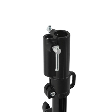 Manfrotto 087NWSHB - statyw oświetleniowy Wind Up (135-276cm, udźwig 30kg, 3-sekcyjny) - mocowanie