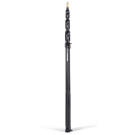 Manfrotto 1004BAC-3 - 3x statyw oświetleniowy Master (124-366cm, udźwig 9kg, 3-sekcyjny) - złożony