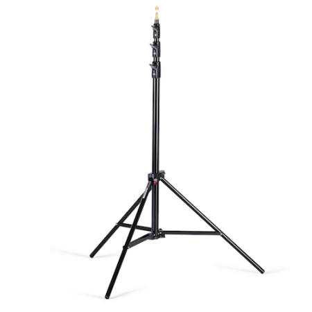 Manfrotto 1004BAC-3 - 3x statyw oświetleniowy Master (124-366cm, udźwig 9kg, 3-sekcyjny) - rozłożony