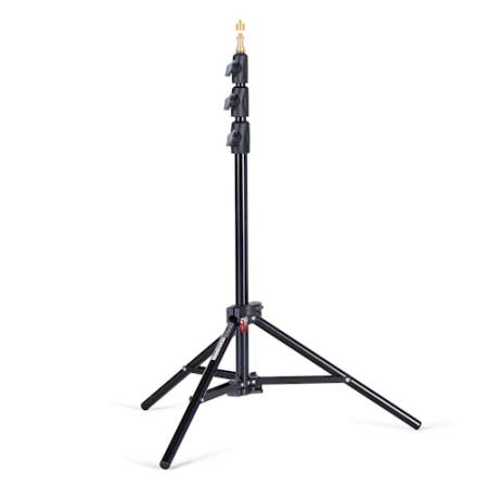 Manfrotto 1051BAC-3 - zestaw, 3x statyw oświetleniowy 1051BAC, 75-211cm, udźwig 4kg - po rozłożeniu