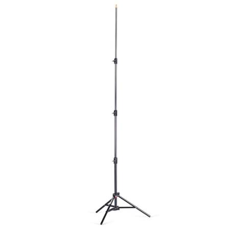 Manfrotto 1051BAC-3 - zestaw, 3x statyw oświetleniowy 1051BAC, 75-211cm, udźwig 4kg - po maksymalnym rozłożeniu