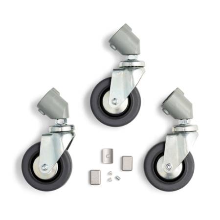 Manfrotto 109 - 3x kółka do statywu, udźwig 60kg - zestaw