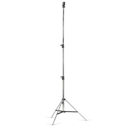 Manfrotto 126CSU - statyw oświetleniowy Heavy Duty (131-333cm, udźwig 40kg, 3-sekcyjny) - rozłożony