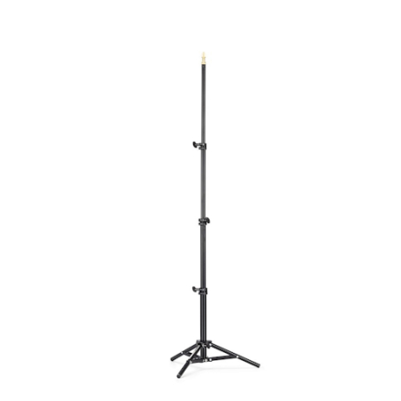 Manfrotto 156BLB - statyw oświetleniowy (40-123cm, udźwig 1,5kg, 3-sekcyjny) - maksymalnie rozłożony