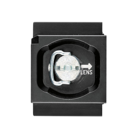 Manfrotto 200PL-PRO - prostokątna płytka / szybkozłączka do RC2 i Arca-Swiss (udźwig 10kg) - spód płytki
