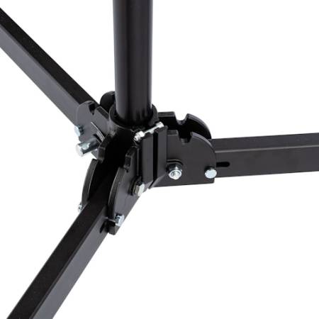 Manfrotto 231B - kolumnowy statyw oświetleniowy na kółkach (35-250cm, udźwig 8kg, 3-sekcyjny, czarny) - podstawa
