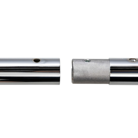 Manfrotto 231CS - kolumnowy statyw oświetleniowy na kółkach (35-250cm, udźwig 8kg, srebrny) - zbliżenie