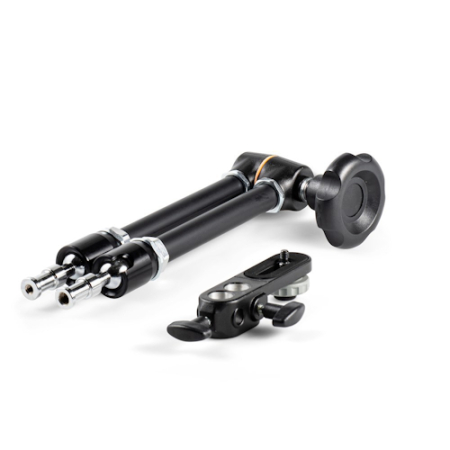 Manfrotto 244 - zestaw, ramię przegubowe Magic Arm (udźwig 3kg, 53cm) + uchwyt 143BKT - zawartość zestawu