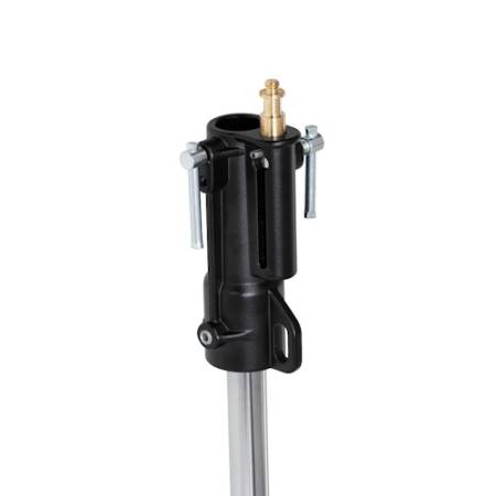 Manfrotto 270CSU - statyw oświetleniowy Heavy Duty (144-477cm, udźwig 40kg, 3-sekcyjny) - mocowanie