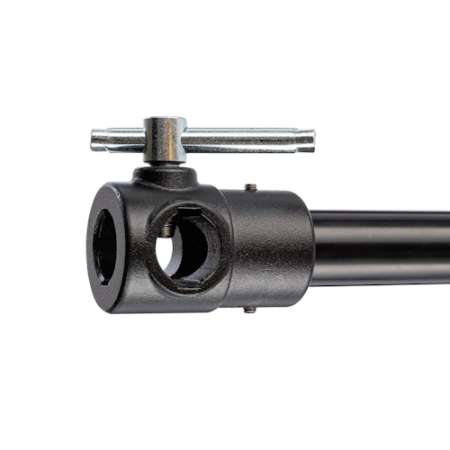 Manfrotto 272B - drążek / teleskopowa poprzeczka / system do zawieszania teł (112-298cm, mocowanie 9,5mm 3-sekcyjny) - mocowanie