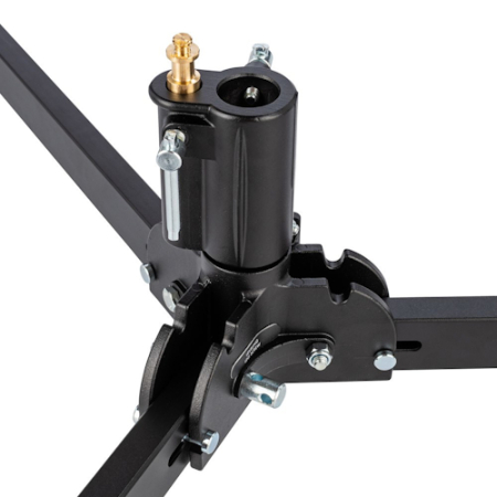 Manfrotto 297BBASE - baza / podstawa / wózek do statywu na kółkach (udźwig 40kg, średnica 100cm) - mocowanie