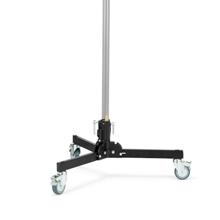 Manfrotto 299BBASE - podstawa do kolumn na kółkach, wózek (udźwig 40kg, średnica 75cm) - noga poziomująca