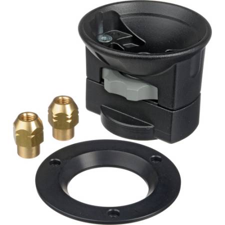 Manfrotto 325N - adapter na półkule 75mm / 100mm, do mocowania na płaskiej bazie