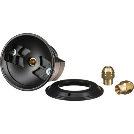 Manfrotto 325N - adapter na półkule 75mm / 100mm, do mocowania na płaskiej bazie - środek adaptera