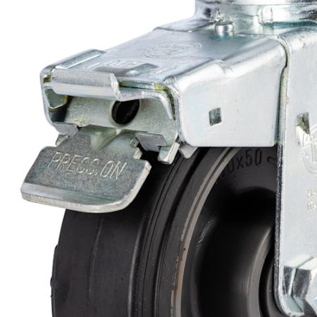 Manfrotto 374-10 - 3x kółka do statywu Wind Up, średnica 160mm - hamulec