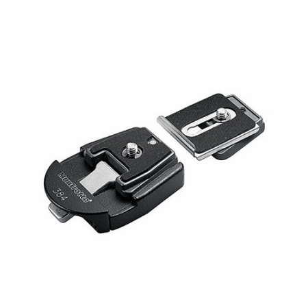 Manfrotto 384 - adapter do płytek trapezowych / typu Dove Tail, gwint 1/4