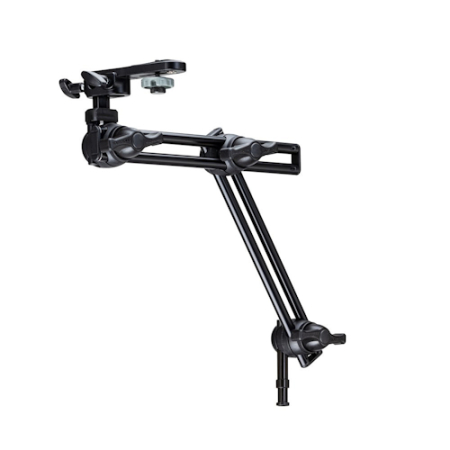 Manfrotto 396B-2 - zestaw, 2-sekcyjne ramię przegubowe Double Arm + uchwyt 143BKT (udźwig 5kg, 62,5cm)