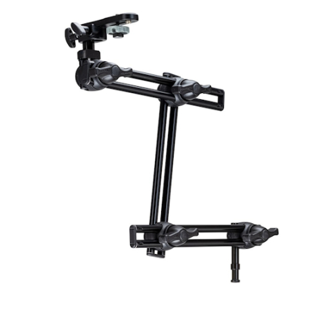 Manfrotto 396B-3 - zestaw, 3-sekcyjne ramię przegubowe Double Arm + uchwyt 143BKT (udźwig 4,5kg, 86cm)