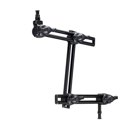 Manfrotto 396B-3 - zestaw, 3-sekcyjne ramię przegubowe Double Arm + uchwyt 143BKT (udźwig 4,5kg, 86cm)