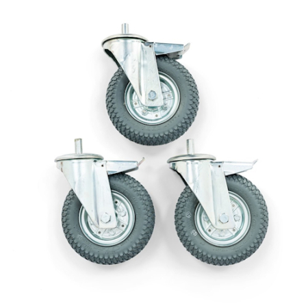 Manfrotto 474 - 3x kółka do statywu, średnica 200 mm