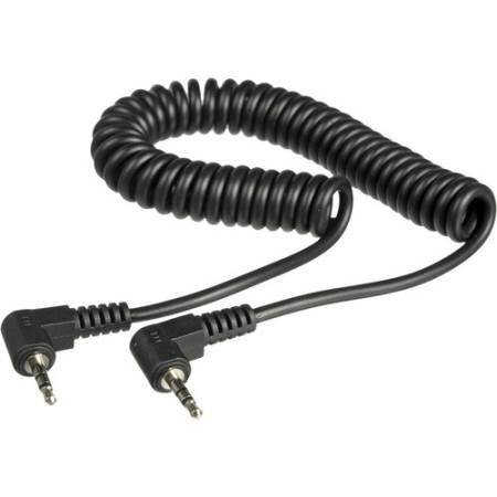 Manfrotto 522SCA - przewód/kabel spiralny do sterowników Lanc (2.5mm, 25-140cm)