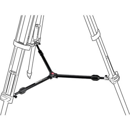 Manfrotto 537SPRB - teleskopowa środkowa rozpórka do statywu - przykład użycia