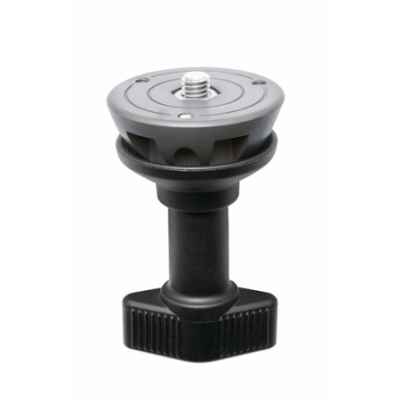 Manfrotto 560BALLSH - półkula poziomująca z krótką rączką, 60mm, gwint 3/8