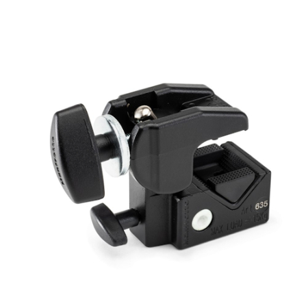 Manfrotto 635 - klamra / uchwyt / zacisk / Quick-Action Super Clamp (13-55mm, udźwig 15kg, gniazdo 5/8
