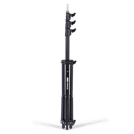 Manfrotto Avenger A0035B - statyw oświetleniowy (126-350cm, udźwig 9kg, 3-sekcyjny, czarny) - złożony