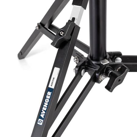 Manfrotto Avenger A0035B - statyw oświetleniowy (126-350cm, udźwig 9kg, 3-sekcyjny, czarny) - zbliżenie