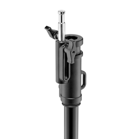 Manfrotto Avenger A1020B - statyw oświetleniowy Combo 20 (110-198cm, udźwig 25kg, 3-sekcyjny, czarny) - mocowanie
