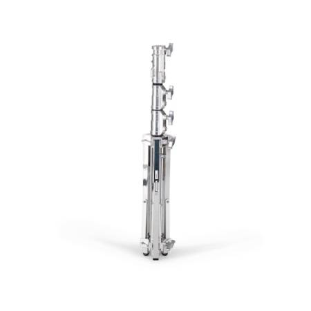 Manfrotto Avenger A1020CS - statyw oświetleniowy Combo 20 (110-198cm, udźwig 35kg, 3-sekcyjny, srebrny) - złożony