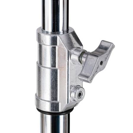 Manfrotto Avenger A1020CS - statyw oświetleniowy Combo 20 (110-198cm, udźwig 35kg, 3-sekcyjny, srebrny) - zbliżenie