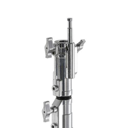 Manfrotto Avenger A1035CS - statyw oświetleniowy Combo 35 (168-350cm, udźwig 40kg, 3-sekcyjny, srebrny) - mocowanie