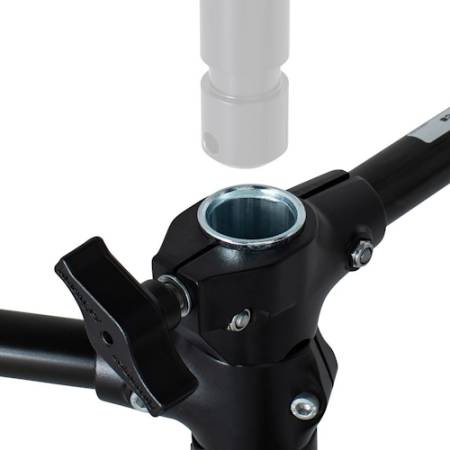Manfrotto Avenger A2007CB - mini baza / podstawa do statywu, średnica 75cm (czarna) - przykład użycia