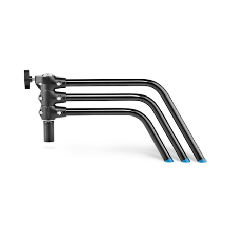 Manfrotto Avenger A2016DCB - statyw oświetleniowy C-Stand (84-155cm, udźwig 10kg, 3-sekcyjny, czarny) - podstawa
