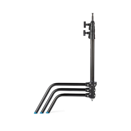 Manfrotto Avenger A2018FCB - statyw oświetleniowy C-Stand (84-175cm, udźwig 8kg, 3-sekcyjny, czarny) - złożony