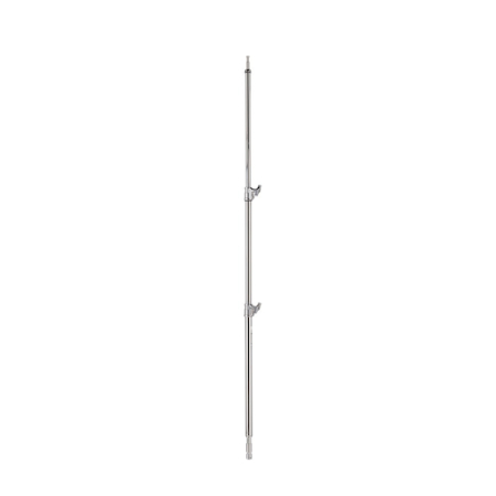 Manfrotto Avenger A2020 - kolumna do statywu oświetleniowego C-Stand (95-206cm, 3-sekcyjna, srebrna) - maksymalnie rozłożona