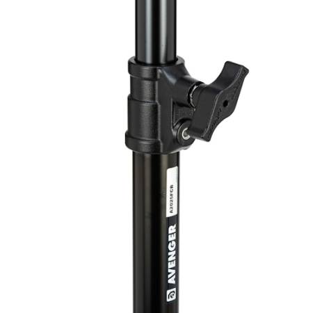 Manfrotto Avenger A2025FCB - statyw oświetleniowy C-Stand (110-253cm, udźwig 10kg, czarny) - zbliżenie