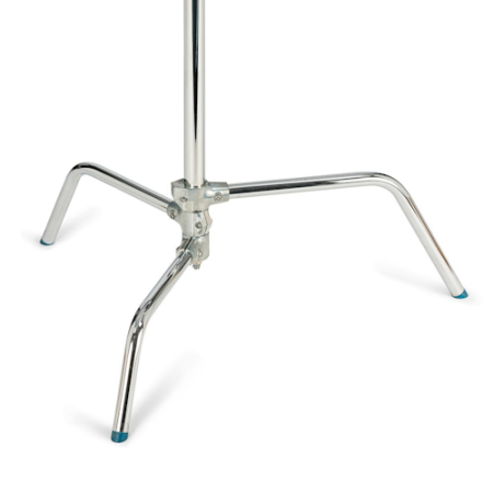 Manfrotto Avenger A2033F - statyw oświetleniowy C-Stand (134-328cm, udźwig 10kg, 3-sekcyjny, srebrny) - podstawa