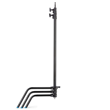 Manfrotto Avenger A2033LCB - statyw oświetleniowy C-Stand z regulacją nogi (134-328cm, udźwig 10kg, czarny) - złożony