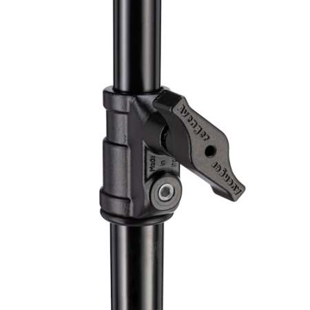 Manfrotto Avenger A2033LCB - statyw oświetleniowy C-Stand z regulacją nogi (134-328cm, udźwig 10kg, czarny) - pokrętło